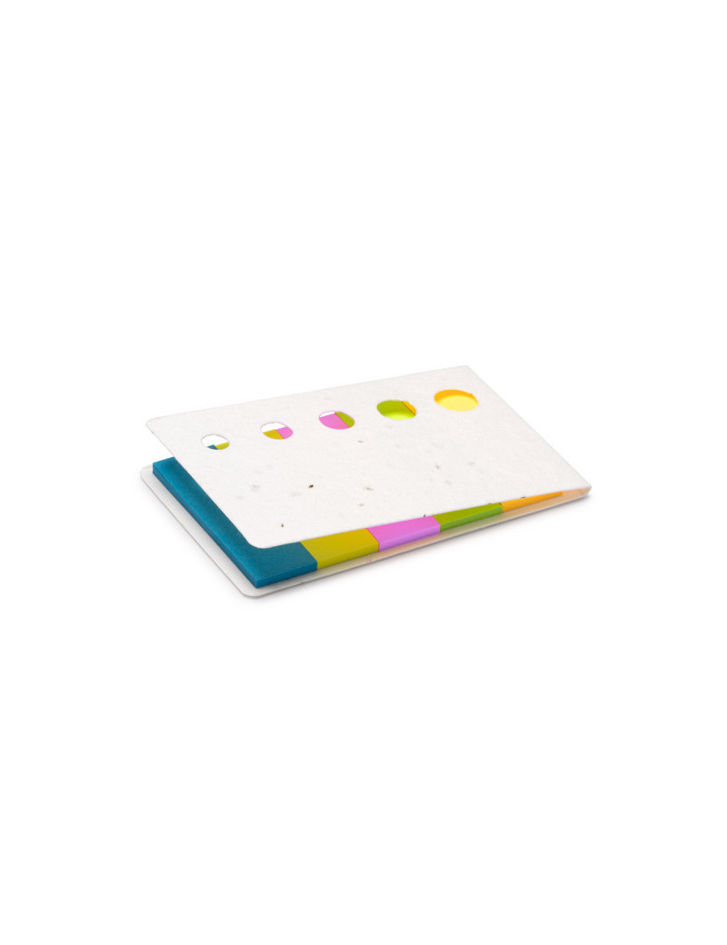 Portanotas SENSE de papel reciclado con semillas plantable personalizado de Stamina imagen 7