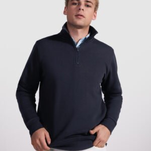 Sudadera ANETO con felpa perchada de 280 g/m² para calidez en climas fríos
