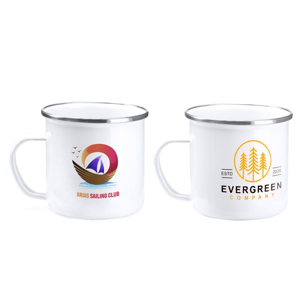 Taza metálica DAMASCO