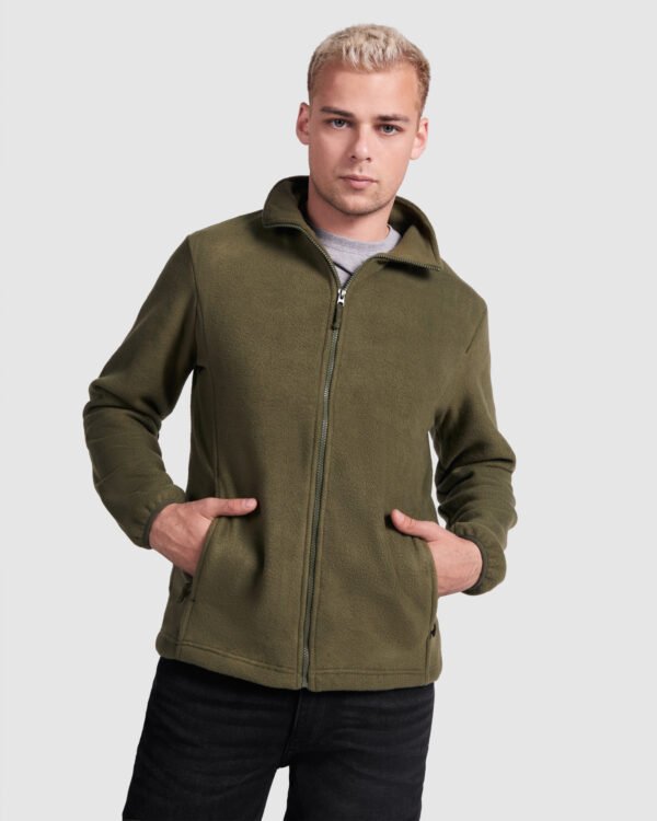 Chaqueta Polar ARTIC con bolsillos laterales y cremallera inyectada