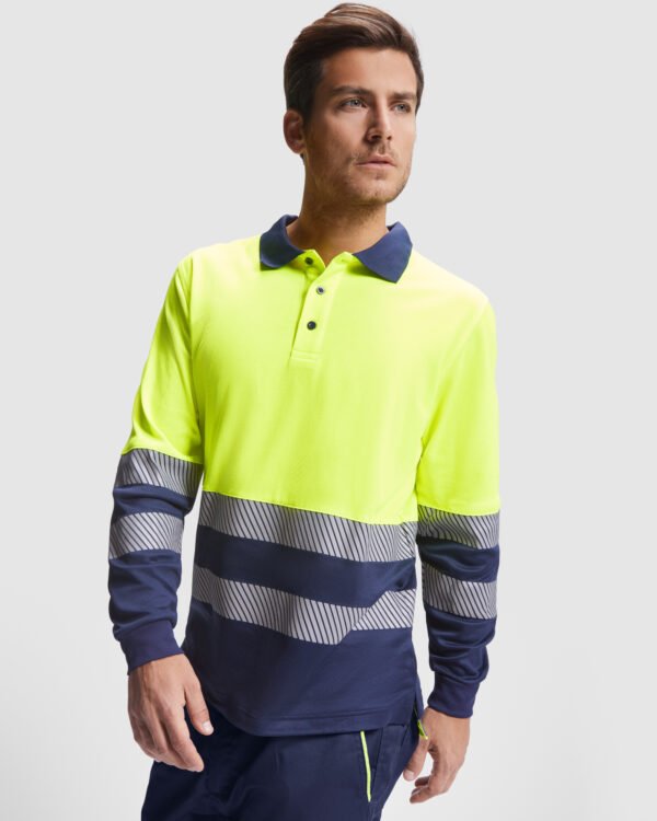 Polo Técnico ATRIO LS con tapeta de tres botones a contraste