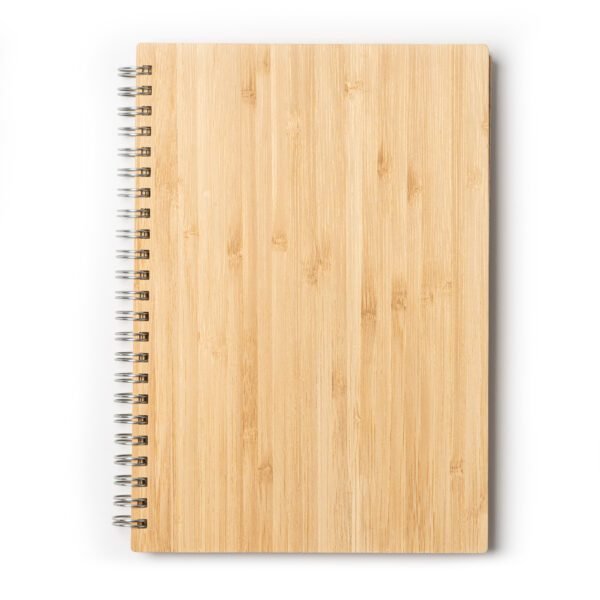 Set libreta A5 y bolígrafo de bambú GALA