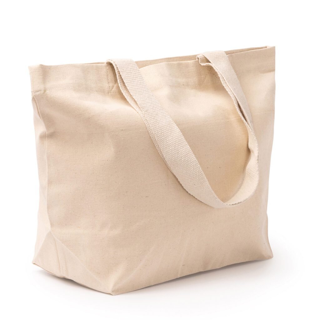 Bolsa Bragi de algodón natural personalizada, ideal para empresas comprometidas con el medio ambiente.