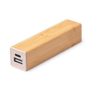 Power Bank Munter, batería externa compacta y personalizable para eventos.