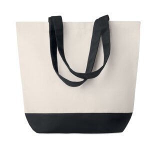 Bolsa de Compra Canvas KLEUREN BAG de 280 gr/m² con base y asas de color a juego