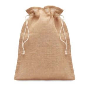 Bolsa Regalo Pequeña de Yute JUTE SMALL para regalos de empresa sostenibles