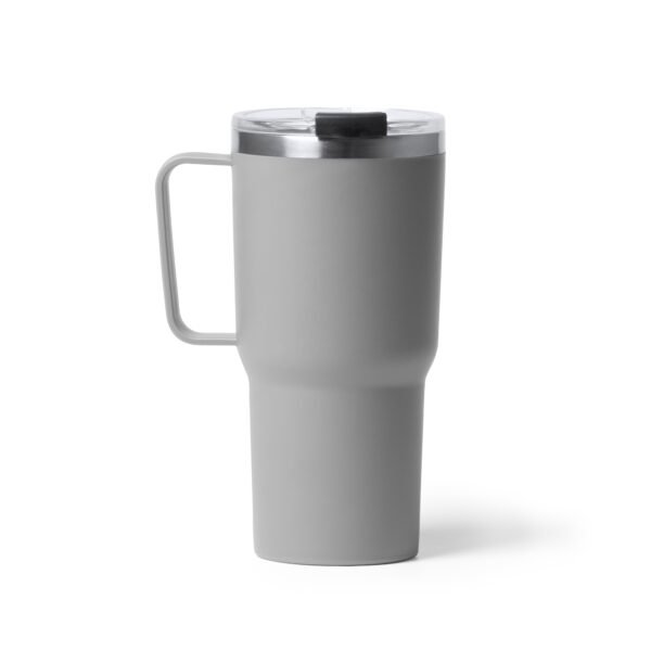 Taza KENCHER de doble capa en acero inoxidable y PP, capacidad 600 ml