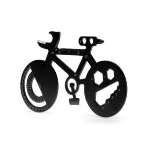 Multiherramientas NIBALI de acero inoxidable con diseño en forma de bicicleta