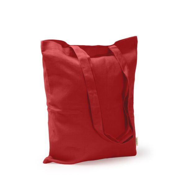 Bolsa DORSI en algodón orgánico con asas largas para regalos de empresa.