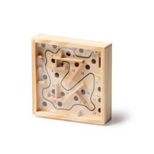 Juego de habilidad MINOS fabricado en madera con diseño sostenible.