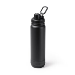 Bidón térmico NUFRIK con altavoz Bluetooth extraíble de 3W.
