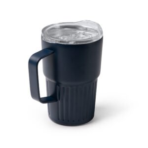 Taza térmica NUBEX de acero inoxidable reciclado con diseño biselado