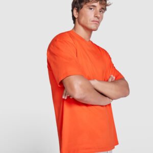 Camiseta de manga corta BULL en algodón de 210 g/m² con diseño oversize.