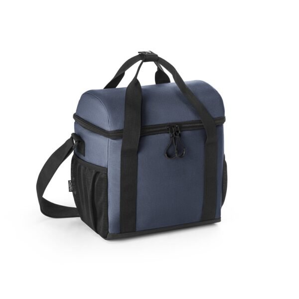 ROMA M. Bolsa térmica acolchada en poliéster reciclado 600D ripstop 11 L