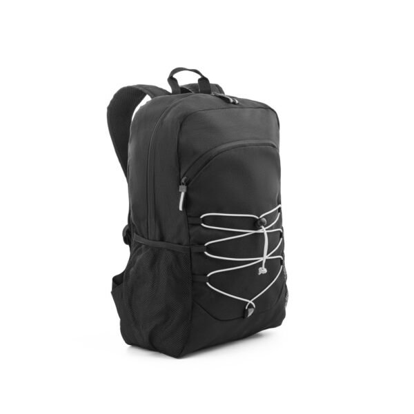 DELFOS BACKPACK. Mochila para portátil de 300D poliéster reciclado y 600D poliéster reciclado con elementos reflectantes