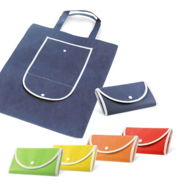 Bolsa plegable ARLON de non-woven 80 g/m² abierta y funcional