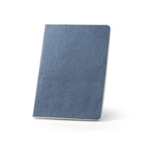 COFFEEPAD SEMI-RIGID. Bloc de notas A5 con tapa semirrígida elaborado a partir de residuos de cascarilla de café (65%)