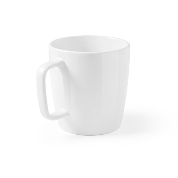 DHONI WHITE. Taza de cerámica 450 ml