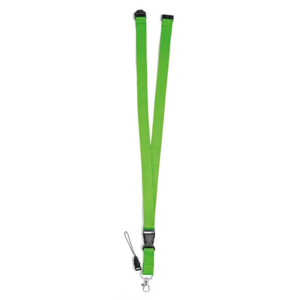 MURRAY. Lanyard de poliéster con mosquetón metálico - Imagen 4