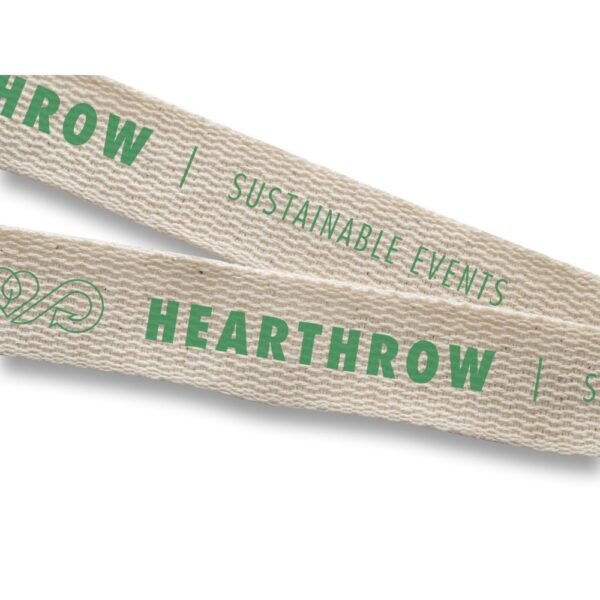 HEATHROW. Lanyard de algodón 100% - Imagen 2