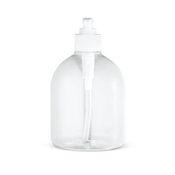 REFLASK 500. Frasco con dosificador fabricado en PET y PP, 500 mL