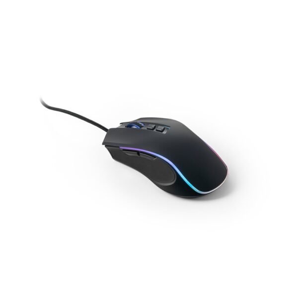 THORNE MOUSE RGB. Ratón gaming con cable de 1.5m y luces LED RGB, fabricado ABS