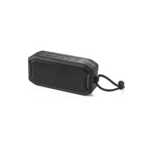SHEERAN. Altavoz portátil de 10W con IPX7 y 9h de autonomía, fabricado en 100% rABS