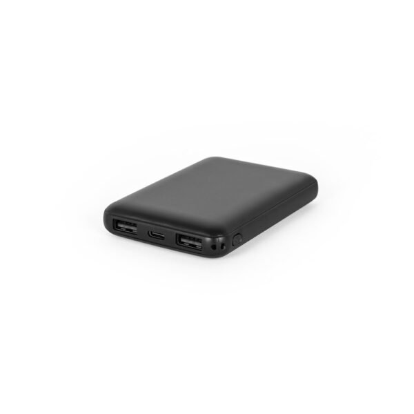 LEAKEY 5. Batería externa de 5'000 mAh en ABS reciclado (100% rABS)