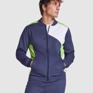 Chaqueta Deportiva LEROS con cierre de cremallera y bolsillos laterales.