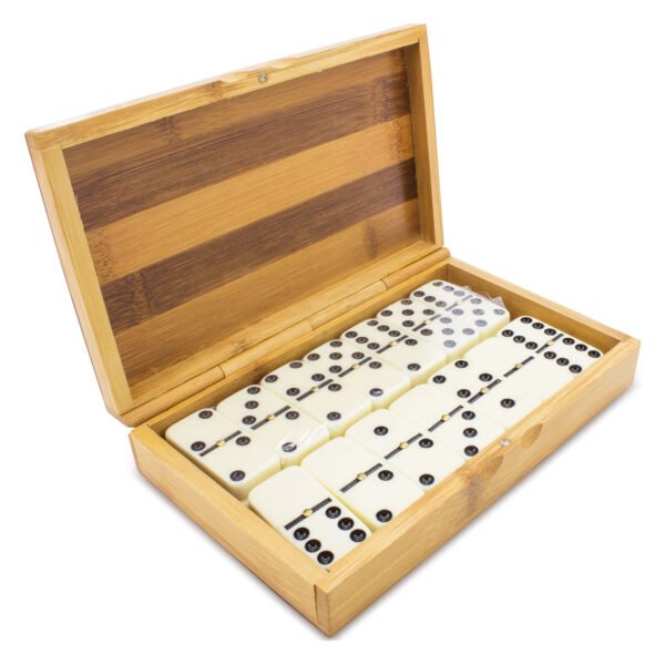 Domino caja bambu benidorm Z-1004 regalo de empresa personalizado